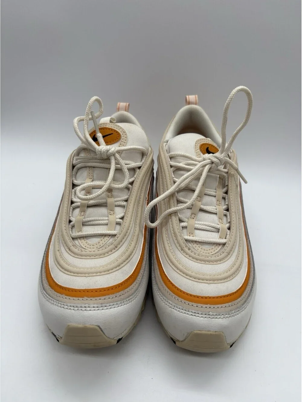 Nike Air Max 97 Shoes Women's 10 Phantom Light Curry Athletic Retro Run Running